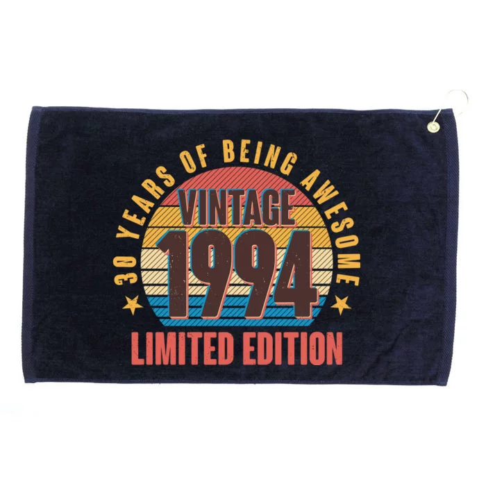 30 Years Of Being Awesome 1994 Limited Edition Vintage Retro Grommeted Golf Towel