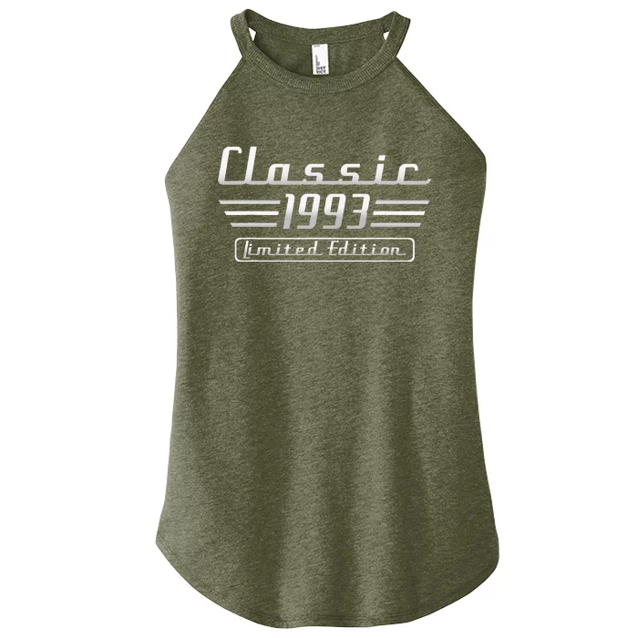 30 Year Old Vintage 1993 Classic Car 30th Birthday Gifts Women’s Perfect Tri Rocker Tank