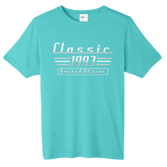 30 Year Old Vintage 1993 Classic Car 30th Birthday Gifts ChromaSoft Performance T-Shirt