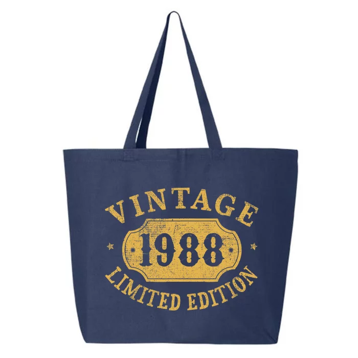 35 years old 35th Birthday Anniversary Best Limited 1988 25L Jumbo Tote