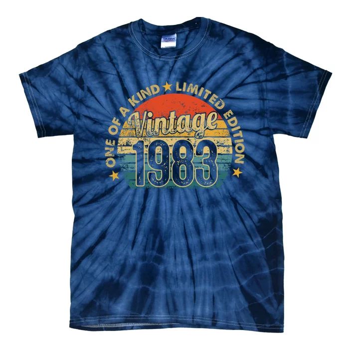 39 Years Old Vintage 1983 Limited Edition 39th Tie-Dye T-Shirt