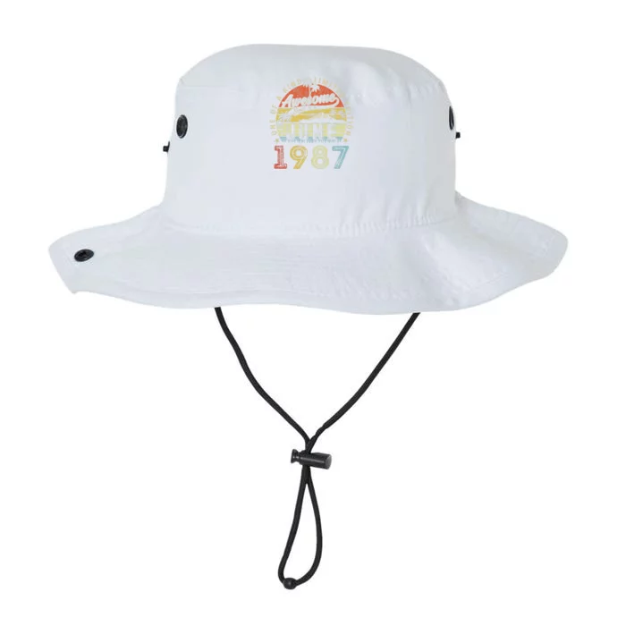 36 Year Old Awesome Since June 1987 36th Birthday Legacy Cool Fit Booney Bucket Hat