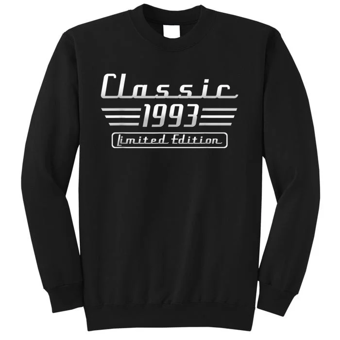 30 Year Old Vintage 1993 Classic Car 30th Birthday Gifts Sweatshirt