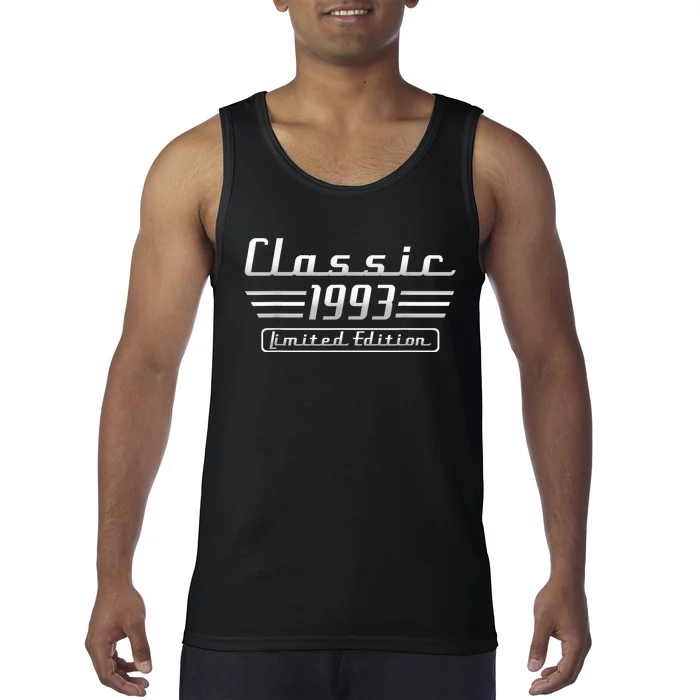 30 Year Old Vintage 1993 Classic Car 30th Birthday Gifts Tank Top