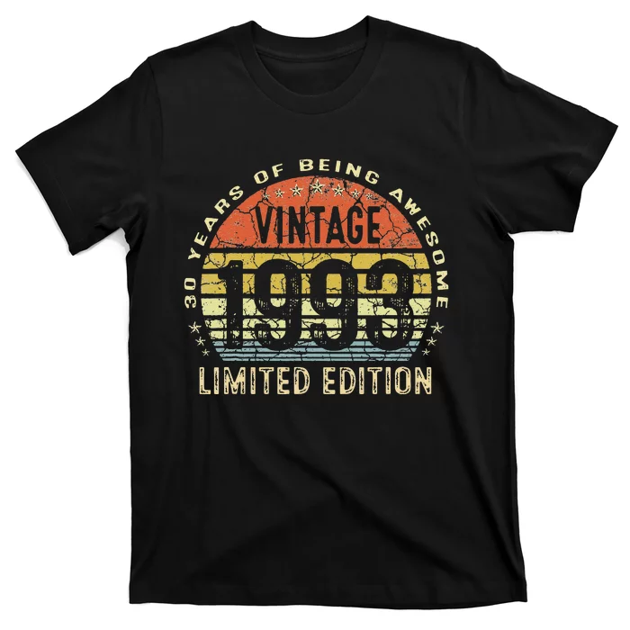 30 Years Old Vintage 1993, Awesome Sine 1993 30th Birthday T-Shirt