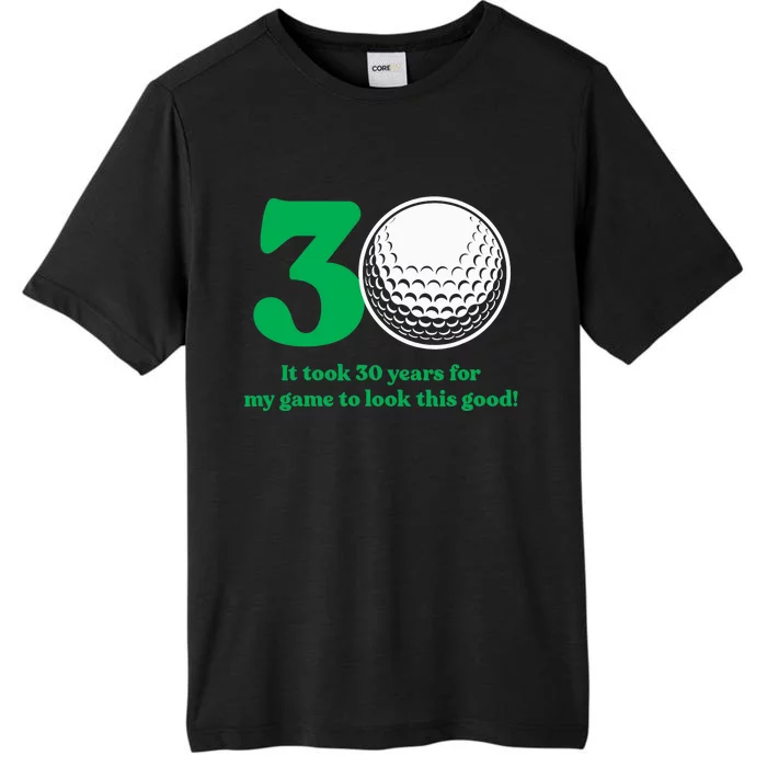 30 Year Old Golfer: Golfing Golf 1992 30th Birthday ChromaSoft Performance T-Shirt