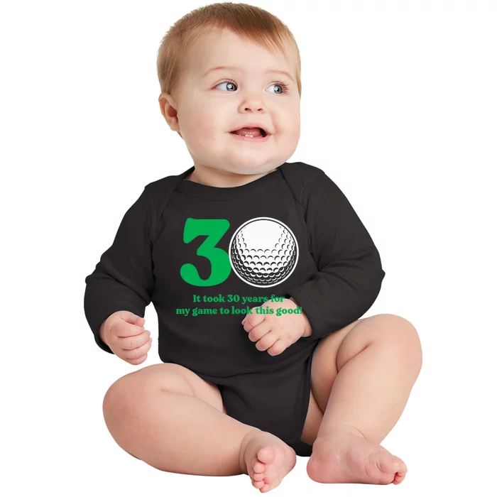 30 Year Old Golfer: Golfing Golf 1992 30th Birthday Baby Long Sleeve Bodysuit