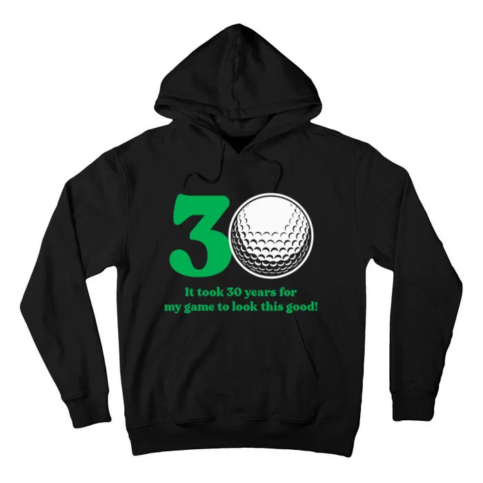 30 Year Old Golfer: Golfing Golf 1992 30th Birthday Tall Hoodie