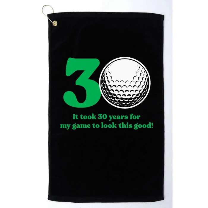 30 Year Old Golfer: Golfing Golf 1992 30th Birthday Platinum Collection Golf Towel