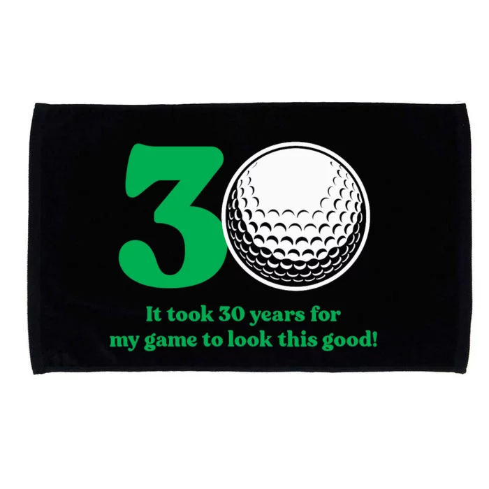 30 Year Old Golfer: Golfing Golf 1992 30th Birthday Microfiber Hand Towel