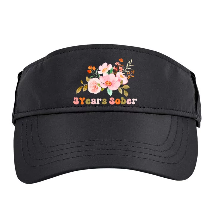 3 Years Sober Gift Sober Anniversary Gift Sobriety Gift Recovery Soberversary Adult Drive Performance Visor