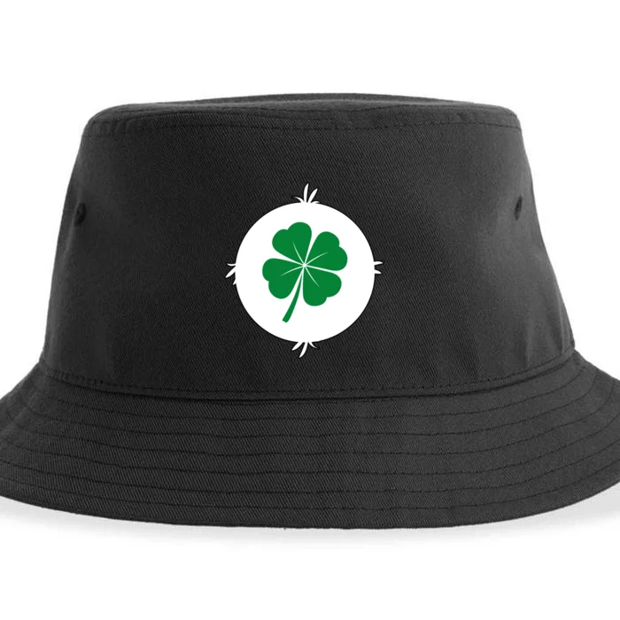 4 Leaf Clover Bear Halloween Costume Sustainable Bucket Hat