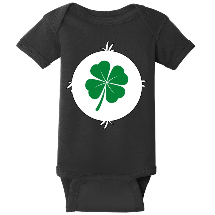 4 Leaf Clover Bear Halloween Costume Baby Bodysuit