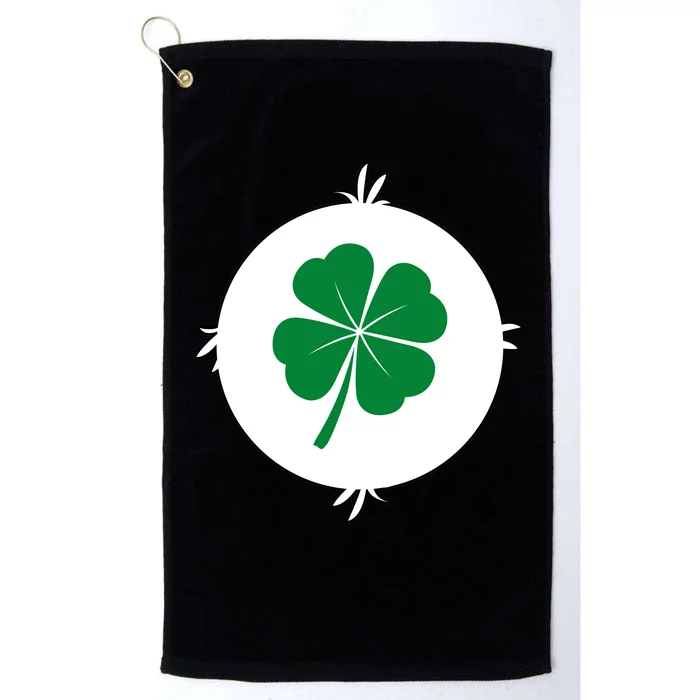 4 Leaf Clover Bear Halloween Costume Platinum Collection Golf Towel