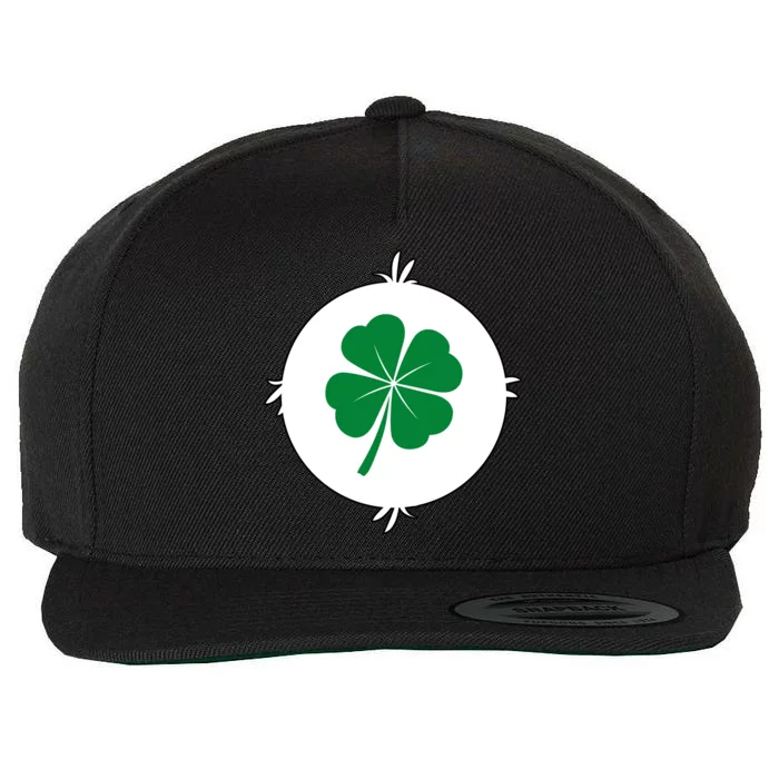 4 Leaf Clover Bear Halloween Costume Wool Snapback Cap