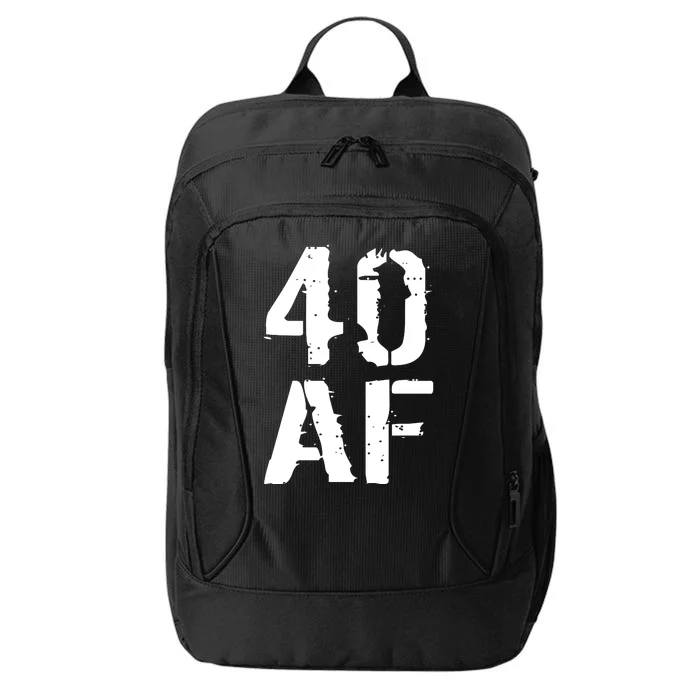 40 AF 40th Birthday City Backpack