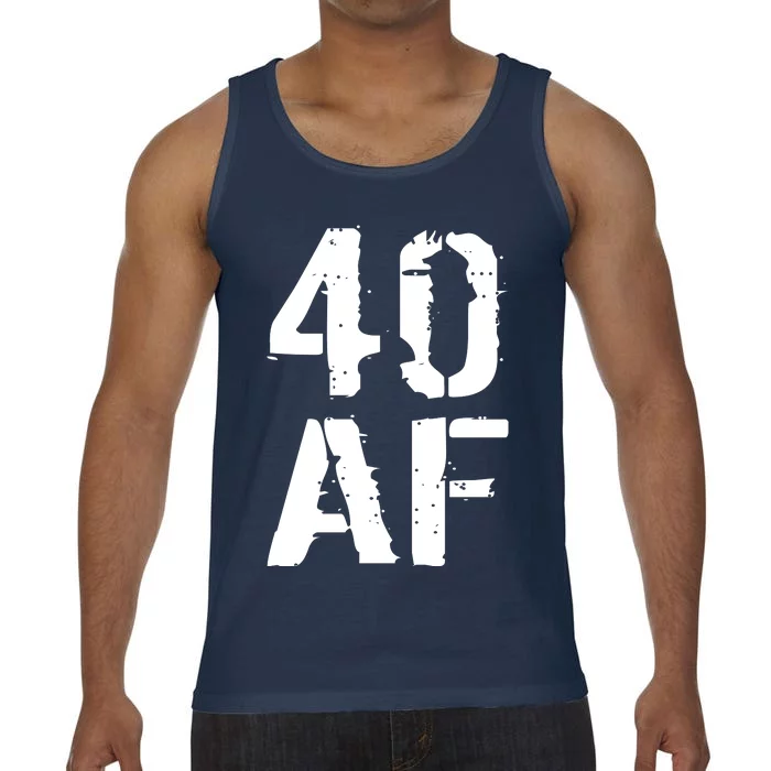 40 AF 40th Birthday Comfort Colors® Tank Top