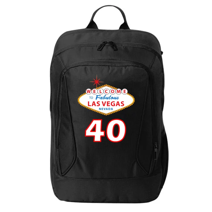 40 Years Old In Vegas - 40th Birthday City Backpack