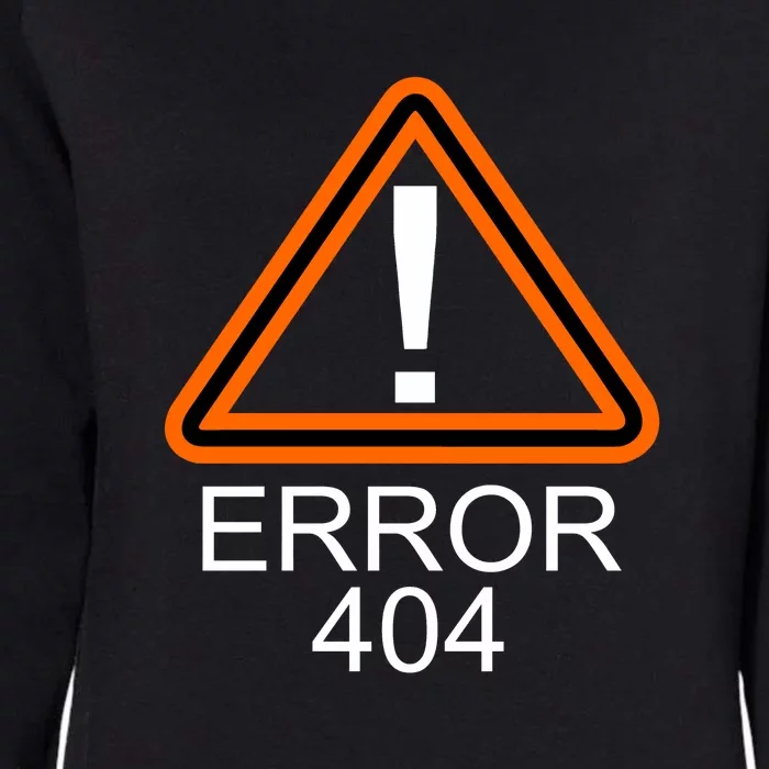 404 Error Costume Not Found Halloween Womens California Wash Sweatshirt