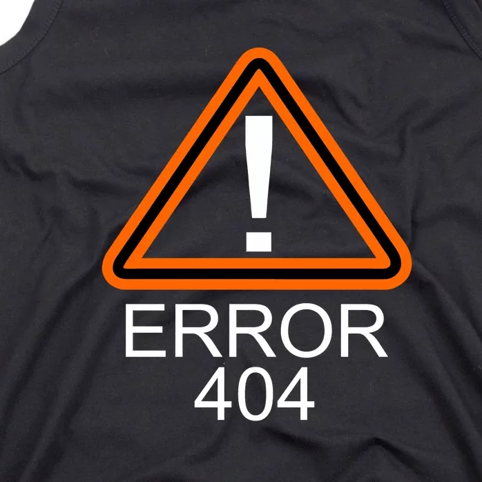 404 Error Costume Not Found Halloween Tank Top