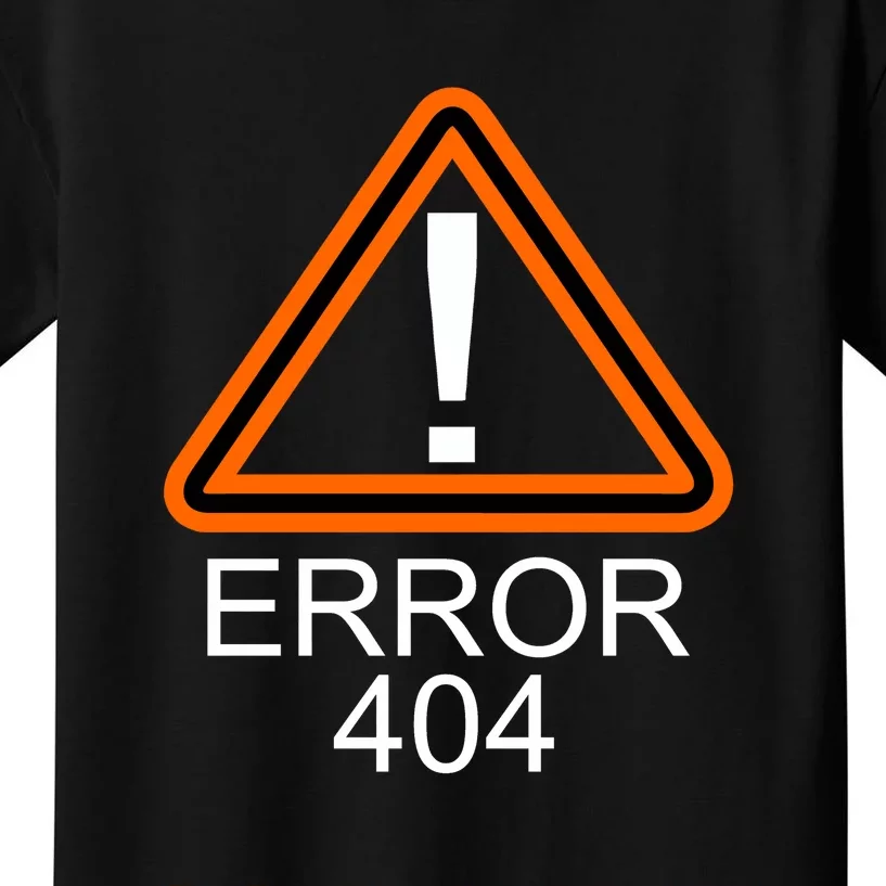 404 Error Costume Not Found Halloween Kids T-Shirt