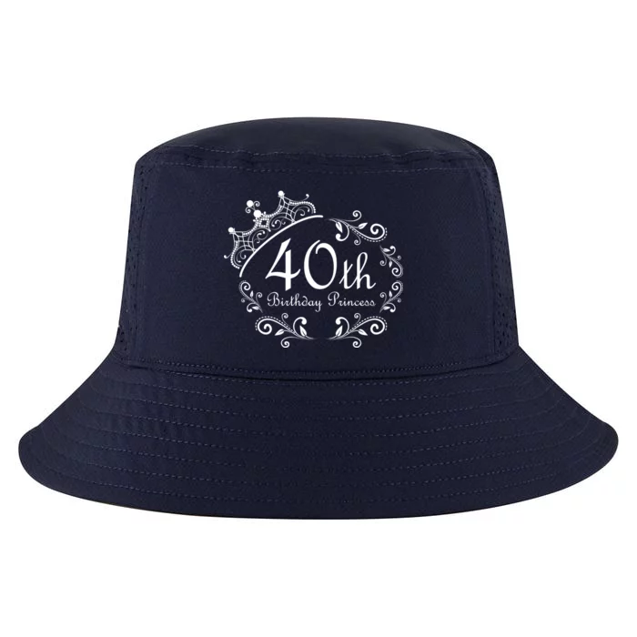 40th Birthday Princess Cool Comfort Performance Bucket Hat