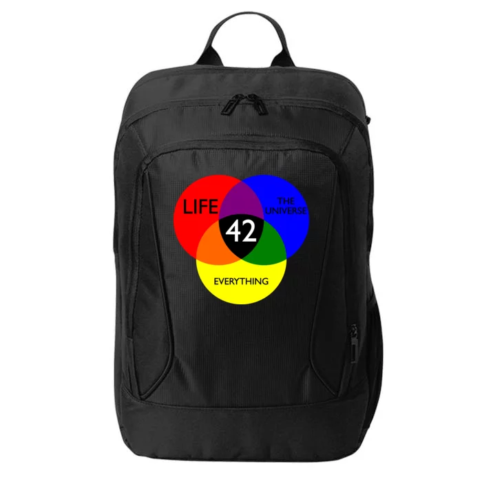 42 The Answer To Life Universe And Everything City Backpack