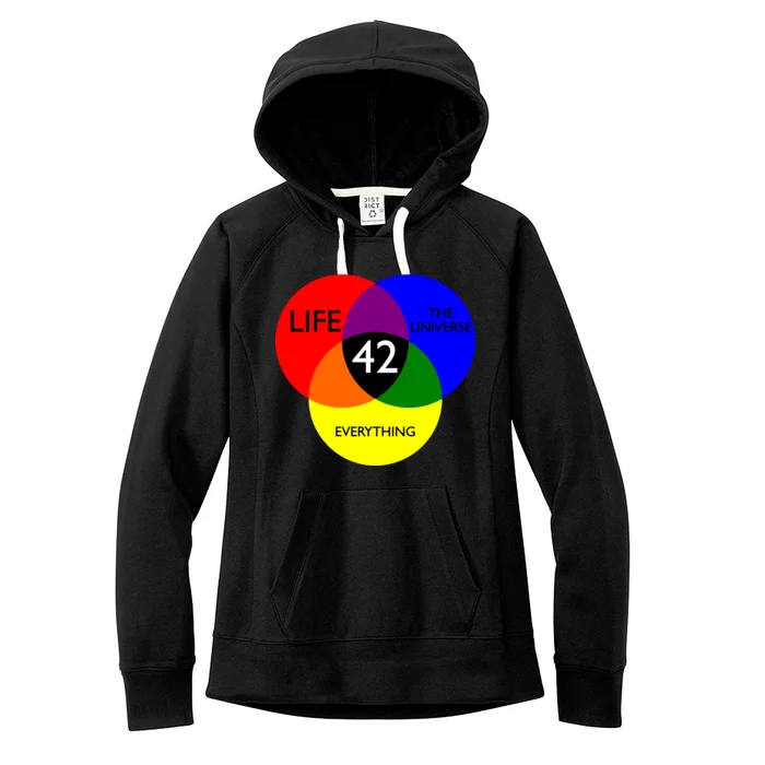 42 The Answer To Life Universe And Everything Women's Fleece Hoodie