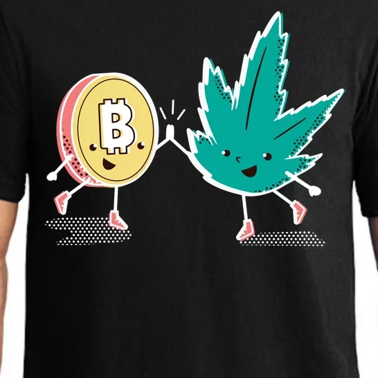 420 Bitcoin Pajama Set