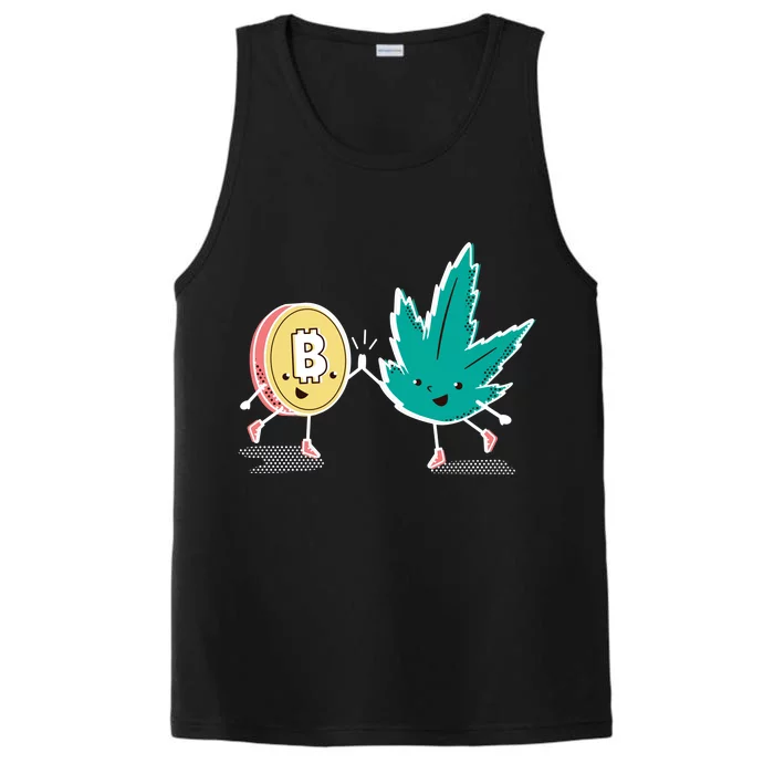 420 Bitcoin Performance Tank