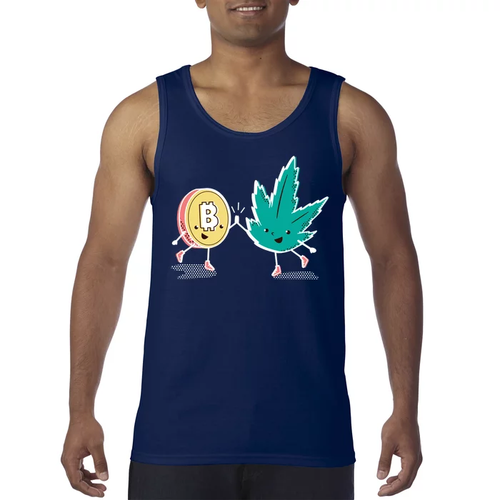 420 Bitcoin Tank Top