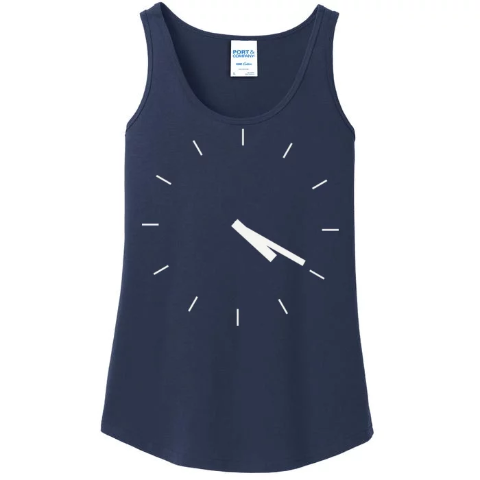 420 Funny Time Clock Ladies Essential Tank