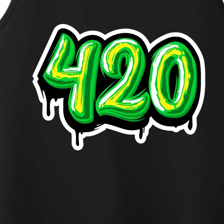 420 Graffiti Performance Tank