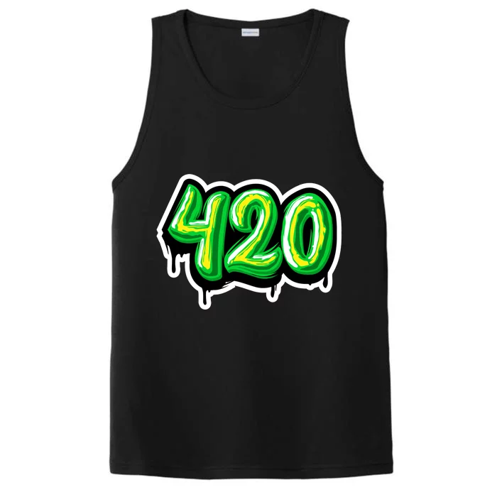 420 Graffiti Performance Tank