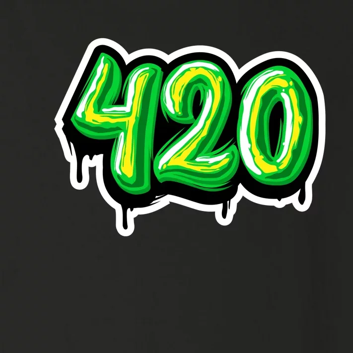 420 Graffiti Toddler Long Sleeve Shirt