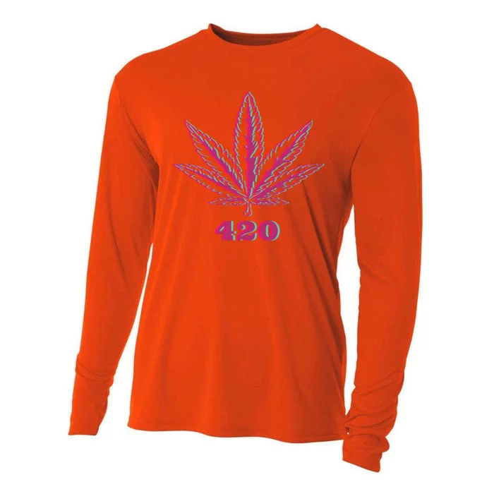 420 Leaf Cooling Performance Long Sleeve Crew