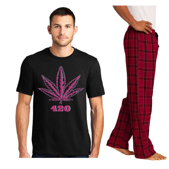 420 Leaf Pajama Set