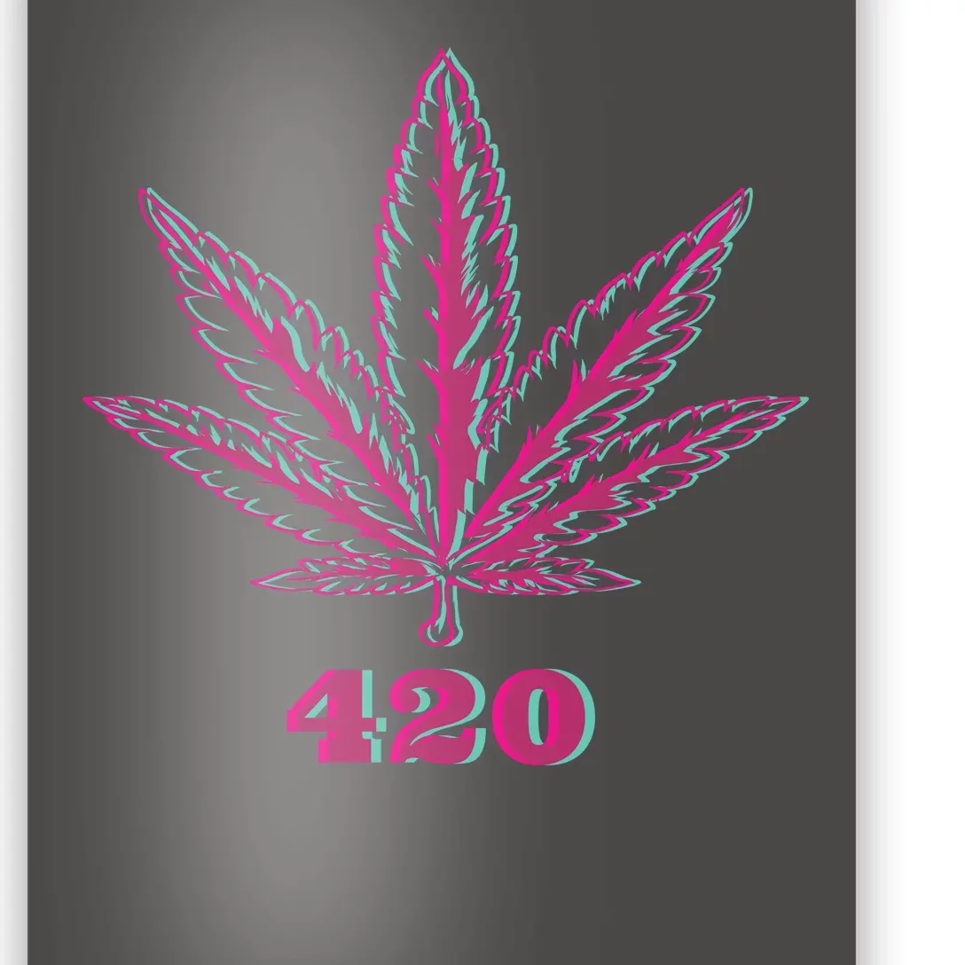 420 Leaf Poster