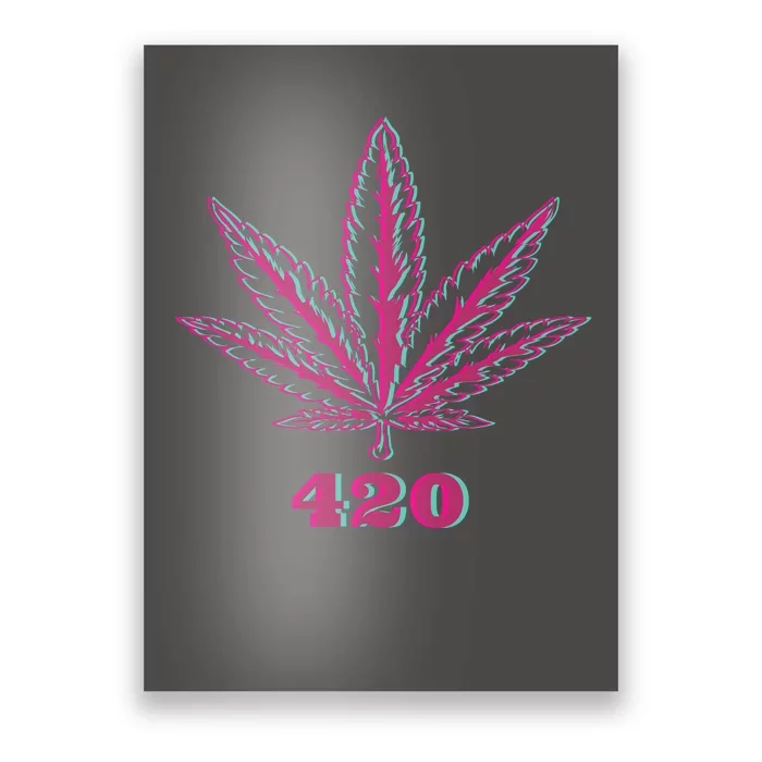 420 Leaf Poster