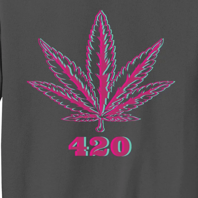 420 Leaf Tall Sweatshirt