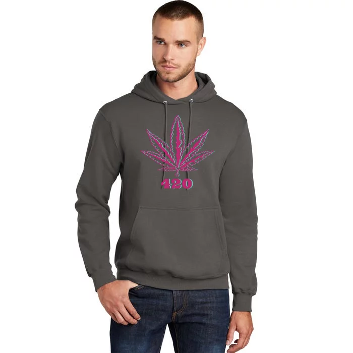 420 Leaf Tall Hoodie