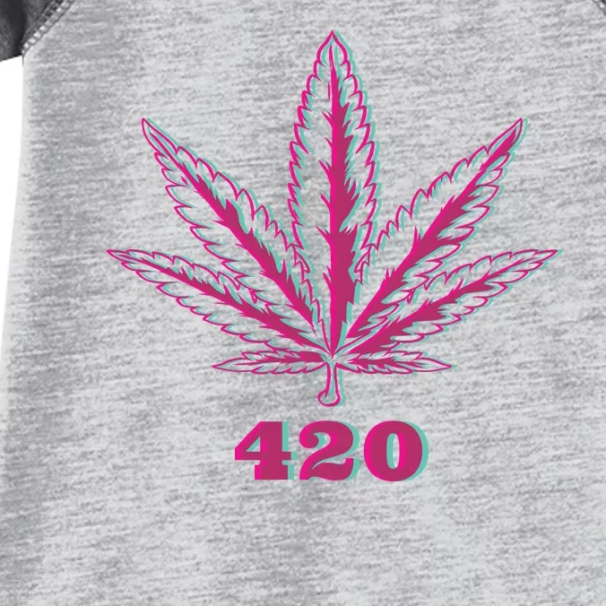 420 Leaf Infant Baby Jersey Bodysuit