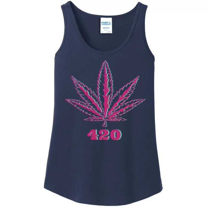 420 Leaf Ladies Essential Tank