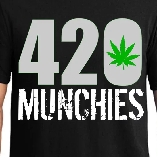 420 Munchies Weed Leaf Pajama Set