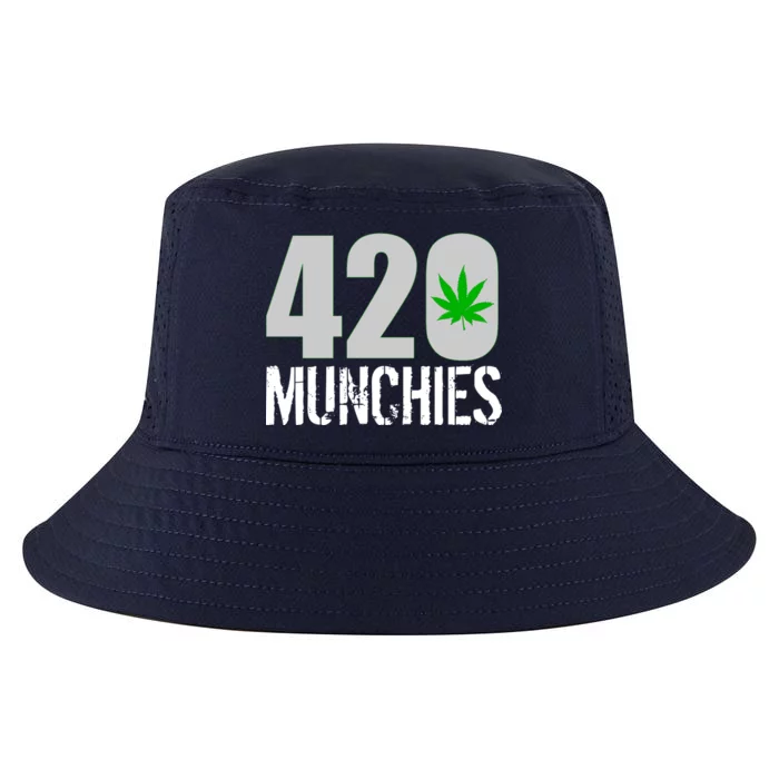 420 Munchies Weed Leaf Cool Comfort Performance Bucket Hat