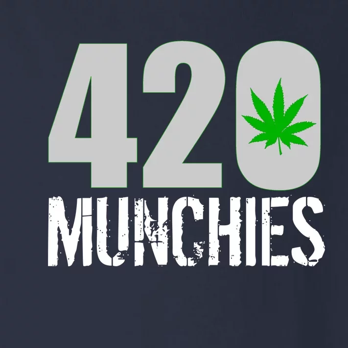 420 Munchies Weed Leaf Toddler Long Sleeve Shirt