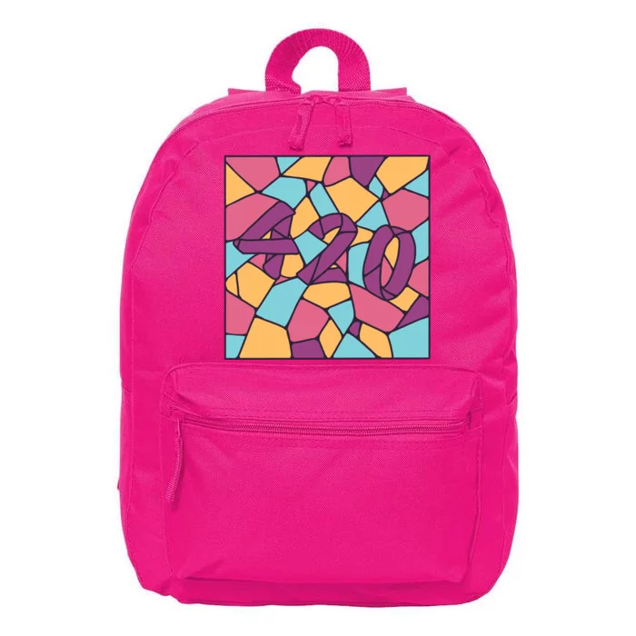 420 Stained Glass 16 in Basic Backpack