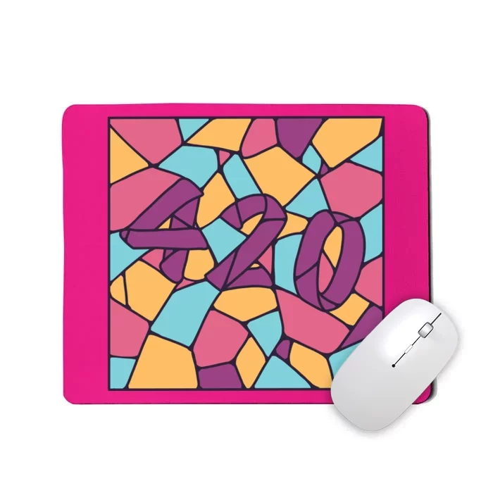 420 Stained Glass Mousepad