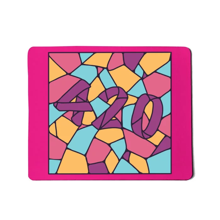 420 Stained Glass Mousepad