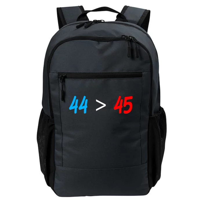 44 > 45 Red White Blue 44th President is Greater Than 45 Daily Commute Backpack